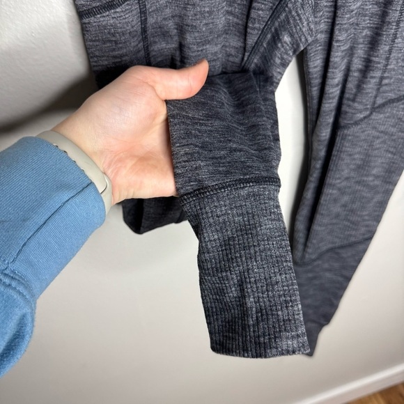 Athleta Excursion Tight Leggings Heathered Gray Workout Tights Pockets - Picture 7 of 14